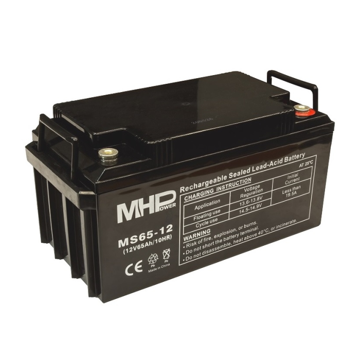 Baterie olověná  12V / 65 Ah MHPower MS65-12