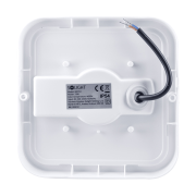 Solight LED vonkajšie osvetlenie štvorcové, 13W, 910lm, 4000K, IP54, 16cm