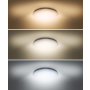 Solight LED stropné svietidlo PLAIN, 3CCT, 24W, 1920lm, 3000K, 4000K, 6000K, okrúhle, 38cm