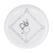 Solight LED stropné svietidlo PLAIN s PIR senzorom, 18W, 1260lm, 3000K, okrúhle, 33cm