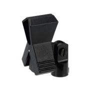 Spring-loaded microphone clamp