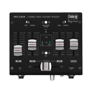 3-channel stereo DJ mixer
