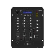 Stereo DJ mixer with integrated MP3 player
