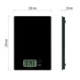 Digitální kuchyňská váha EMOS EV014 TY3101B černá