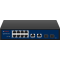 CP-DNW-GPU8G2F2-96 Osmiportový 10/100/1000 Mbps PoE switch s 2x 1000 Mbps a 2x SFP uplinkem