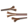 Kabel dvojlinka 2x1,5mm / 100m / průhledná / S8314