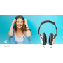 Sluchátka NEDIS HPWD1201BK Hi-Fi televizní s 6 m kabelem