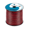Kabel dvojlinka Cabletech  2x 0,75 mm / 100m  černo-rudá