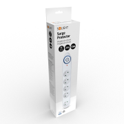 Solight prepäťová ochrana, 150J, 5 zásuviek, 1,5m, biela