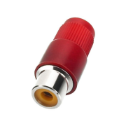 RCA Inline Jack, red
