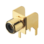 RCA Panel Jack, gold-plated