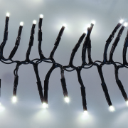 Solight LED vonkajšia vianočná reťaz s diaľkový ovládaním- Cluster, 576 LED, 8 funkcií, časovač,