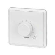 Wall-mounted volume control