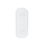 Solight bezdrôtový mini zvonček, do zásuvky, 180m, biely, learning code