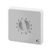 Wall-mounted PA volume control, 24 W