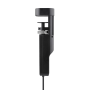 Solight 3z + USB A+C blok zásuviek na stôl, 2m, čierny, USB 20W PD