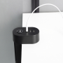 Solight 3z + USB A+C blok zásuviek na stôl, 2m, čierny, USB 20W PD