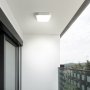 Solight LED vonkajšie osvetlenie štvorcové, 13W, 910lm, 4000K, IP54, 16cm