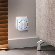 Solight bezdrôtový zvonček bezbatériový, do zásuvky, 150m, biely, learning code