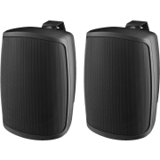 Pair of 2-way PA speaker systems, black