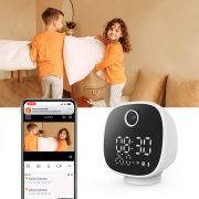 Solight domáca kamera s nočným svetlom a hodinami