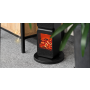 Teplovzdučný ventilátor TEESA TSA8062 s imitací krbu (800/2000W)