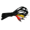 Kabel 3x CINCH - Jack 3,5mm 1,5m