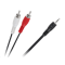 Kabel Jack 3,5mm - 2x CINCH 1,2m