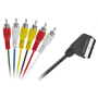 Kabel SCART - 6x CINCH 1,2 m