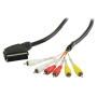 Kabel SCART - 6x CINCH 1,2 m