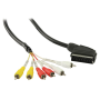 Kabel SCART - 6x CINCH 1,2 m