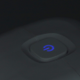 Solight 3z + USB A+C predlžovací prívod - kocka, 2m, 3 x 1mm2, biely, vypínač