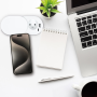 Solight 1z + USB A+C 20W PD vstavaná zásuvka s posuvným viečkom, 2m, matná biela