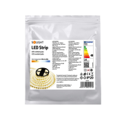 Solight LED svetelný pás 5m, 198LED/m, 16W/m, 1500lm/m, IP20, teplá biela