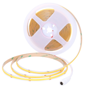 Solight LED COB svetelný pás 5m, 10W/m, 1000lm/m, CRI 90, IP44, teplá biela