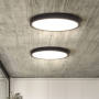 Solight LED osvětlení s dálkovým ovladačem Estela Black, 60W, 4500lm, 50cm, změna chromatičnosti,