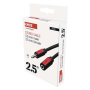 Kabel Jack 3,5mm - Jack 3,5mm zásuvka 2,5m stereo |  SM5102 EMOS