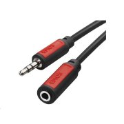 Kabel Jack 3,5mm - Jack 3,5mm zásuvka 5m stereo |  SM5105 EMOS