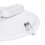Solight LED mini panel kúpeľňový 2v1, 3CCT, podhľadový / prisadený, 12W, 1020lm, IP54, biela,