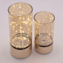 Solight sada dvoch vianočných LED svetielok, 15/20cm, 30x LED, AA baterie