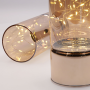 Solight sada dvoch vianočných LED svetielok, 15/20cm, 30x LED, AA baterie