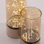 Solight sada dvoch vianočných LED svetielok, 15/20cm, 30x LED, AA baterie