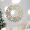 Solight LED drevený vianočný veniec, 10x LED, biela, 30cm, časovač, 2x AA