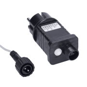 Solight LED vianočné záves, cencúle, 360 LED, 9m x 0,7m, prívod 6m, vonkajšie, teplé biele svetlo