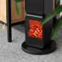 Teplovzdučný ventilátor TEESA TSA8062 s imitací krbu (800/2000W)