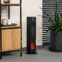 Teplovzdučný ventilátor TEESA TSA8062 s imitací krbu (800/2000W)