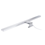 Solight LED kúpeľňové osvetlenie nad zrkadlo 3v1, 12W, 780lm, 4000K, IP44, 60cm, chróm