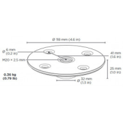 BOSE Speaker Pole Mount Adaptor - M20 Thread montážne príslušenstvo