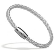MEZE AUDIO ručne vyrobený náramok, striebro