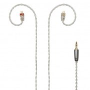 MEZE AUDIO striebrený kábel 2Pin na 3.5mm